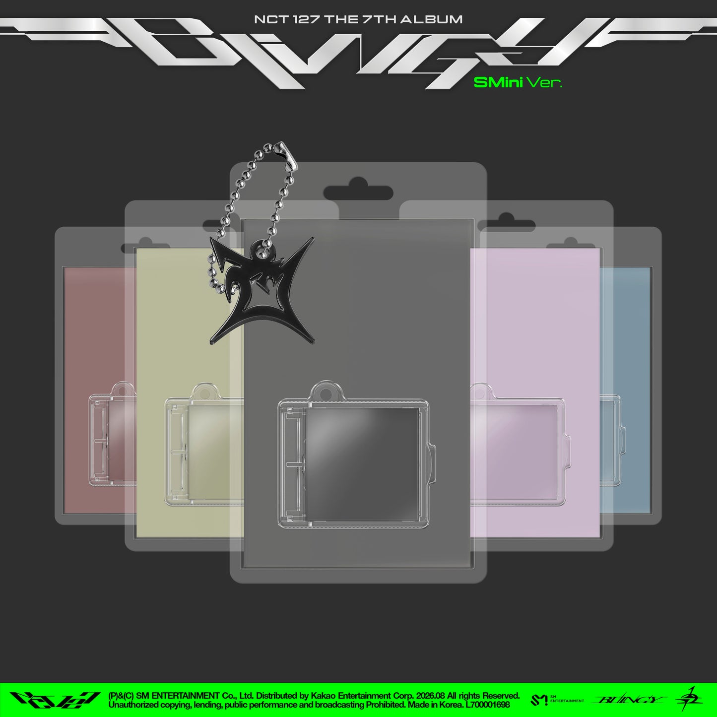 NCT 127 엔시티 127 7th Album [BLINGY](SMini Ver.)(NFC Album)(Random)